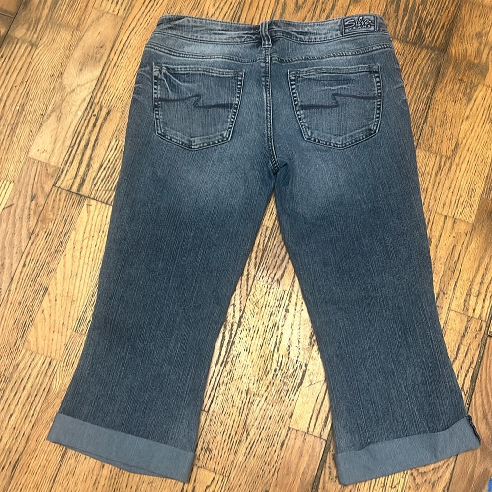 Capri SILVER jeans/size 32